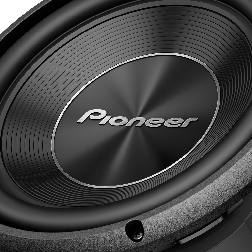 Pioneer Soft Hi-Fi Reproduction Subwoofer 10" - 1300 W Max Power, dual 4-ohm Voice Coil, IMPP™ cone, Single 4Ω Voice Coil -