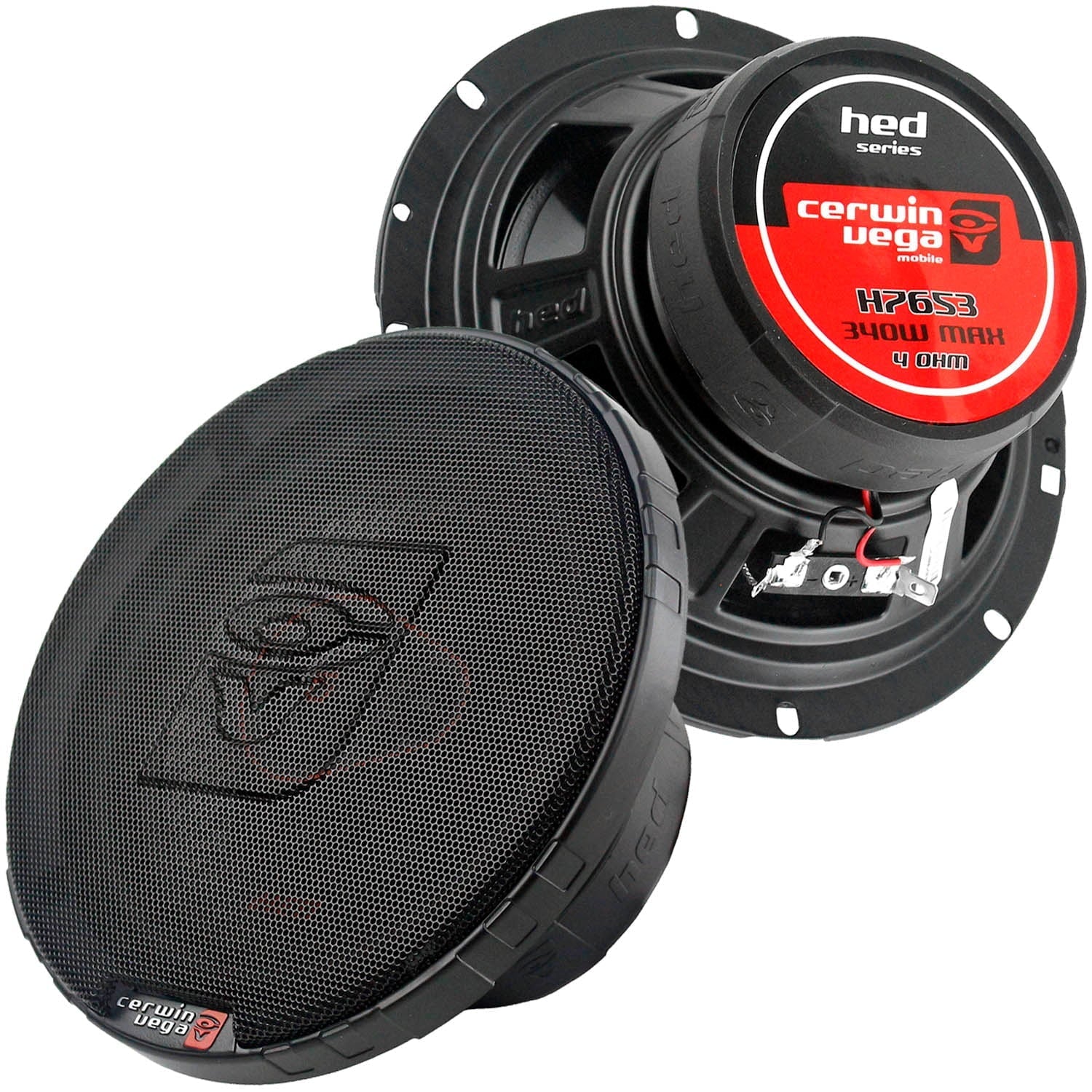 Cerwin-Vega Adjustable 320 Watts Way Coaxial Speaker, 6.5"