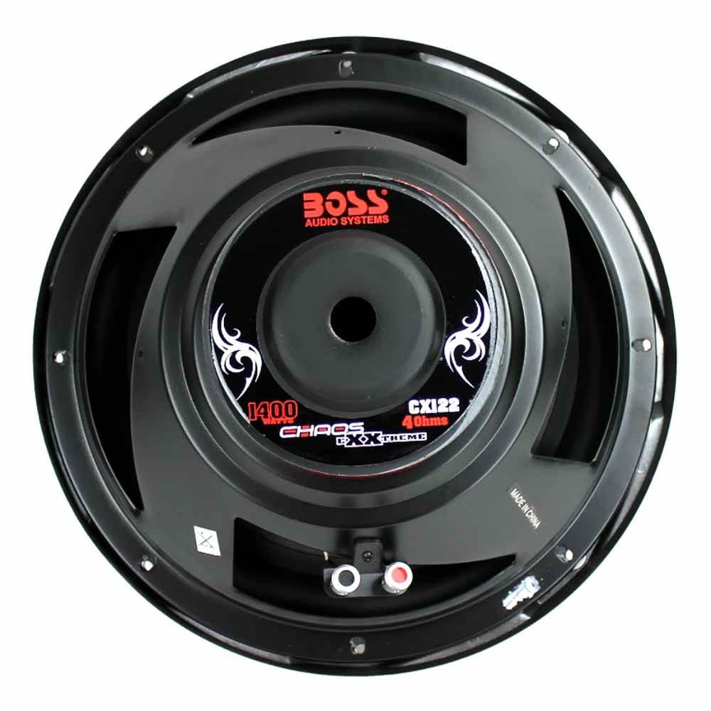 Boss  Chaos 12 Inch 1400 Watt 4 Ohm Car Audio Power Subwoofer.