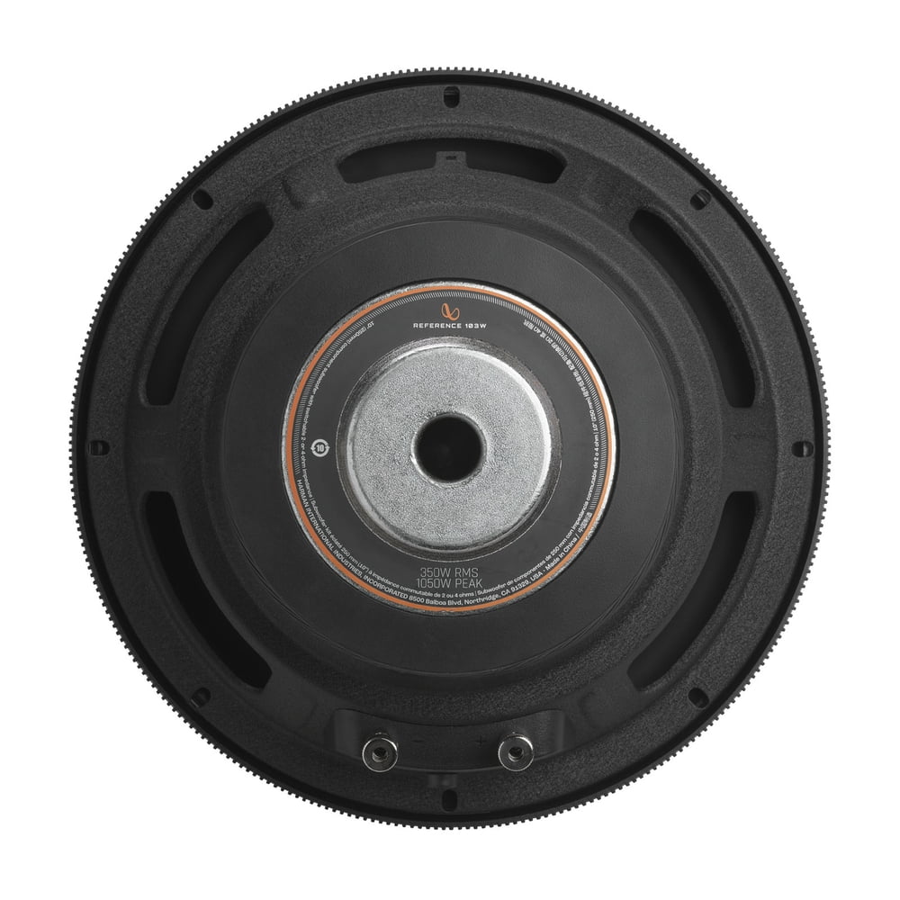 Infinity Reference 123W 12" 1200W Max Single 2 or 4 Ohm Impedance Car Subwoofer