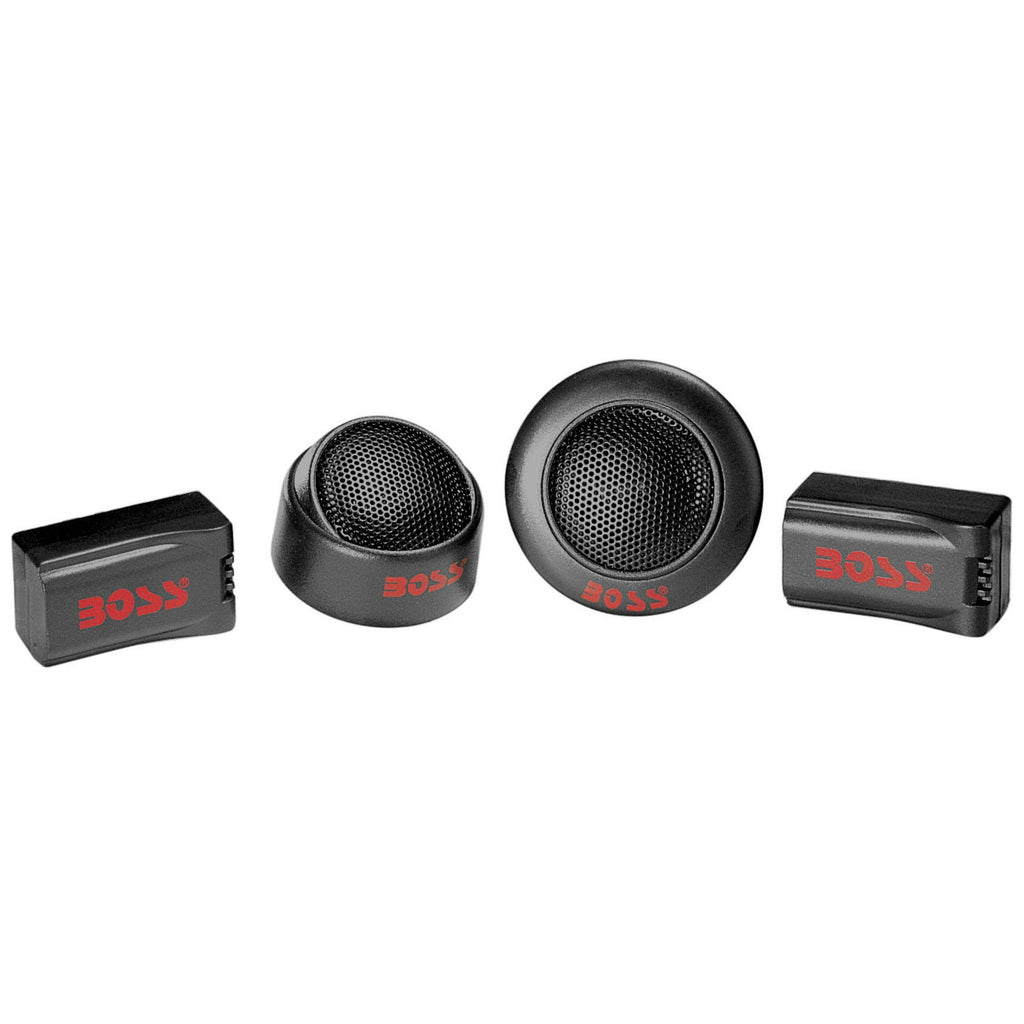 Boss Tw15 250W 1 Micro-Dome Tweeter W/ X-Over (Sold As Pair)