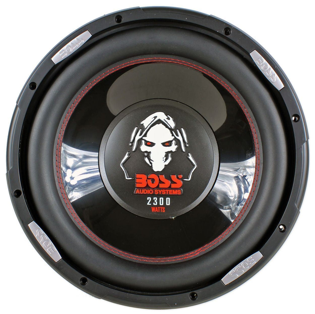 Boss 12" Dual 4-Ohm Voice Coil Subwoofer (One Subwoofer)