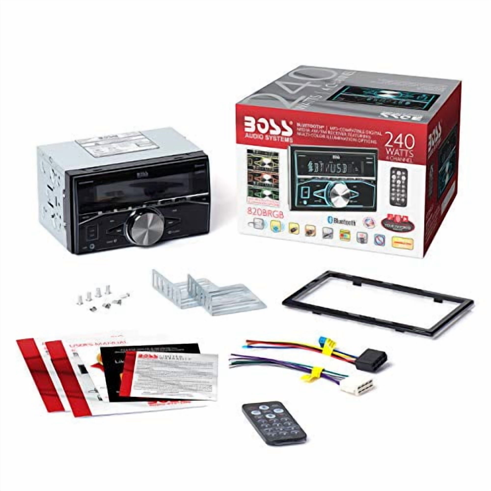 BOSS Audio Systems Car Stereo Bluetooth, Multi Color