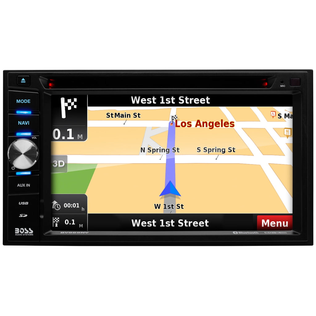 Boss Car Multimedia Touchscreen Radio and CD Player Car In-Dash Unit, 3.80 in