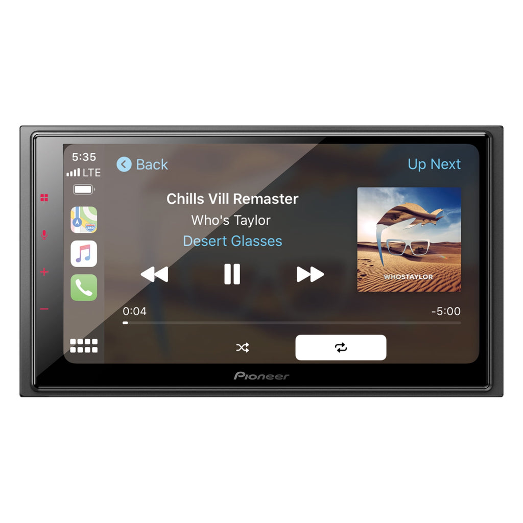 Pioneer 6.8" Receiver Compatible with Apple Carplay, Android Auto, Bluetooth, Satellite Tuner and License Plate Backup Camera