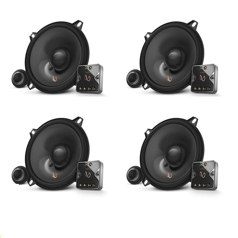 Infinity - 4 - Speakers Two Pairs Primus 5.25 Inch Two-way component system with Crossovers