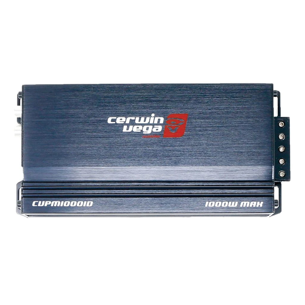 Cerwin-Vega Mobile Performance Series 1,000-Watt-Max Mini Monoblock Class-D Amplifier for Vehicles, with Wired Remote
