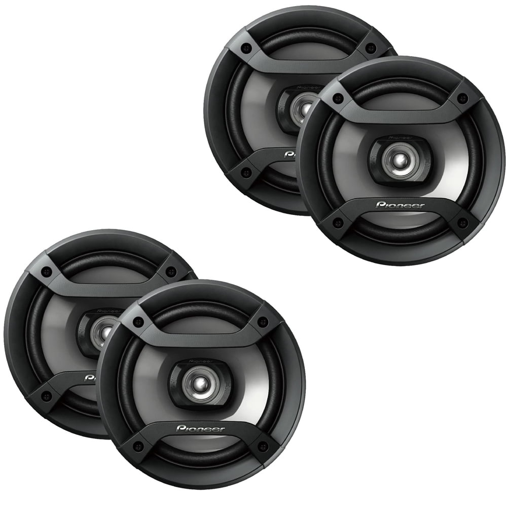 Pioneer  6.5" 200W Max 4 Ohms 2-Way Car Audio Speaker (2 Pairs) - 4 Speakers.
