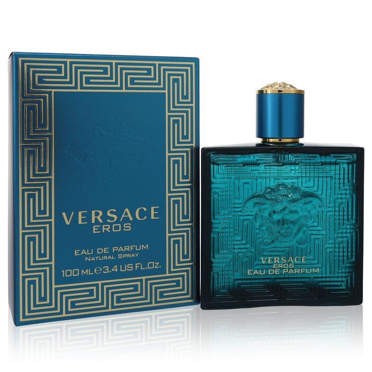 Perfume Masculino Versace Eros by Versace Eau De Parfum Spray 3.4 oz.