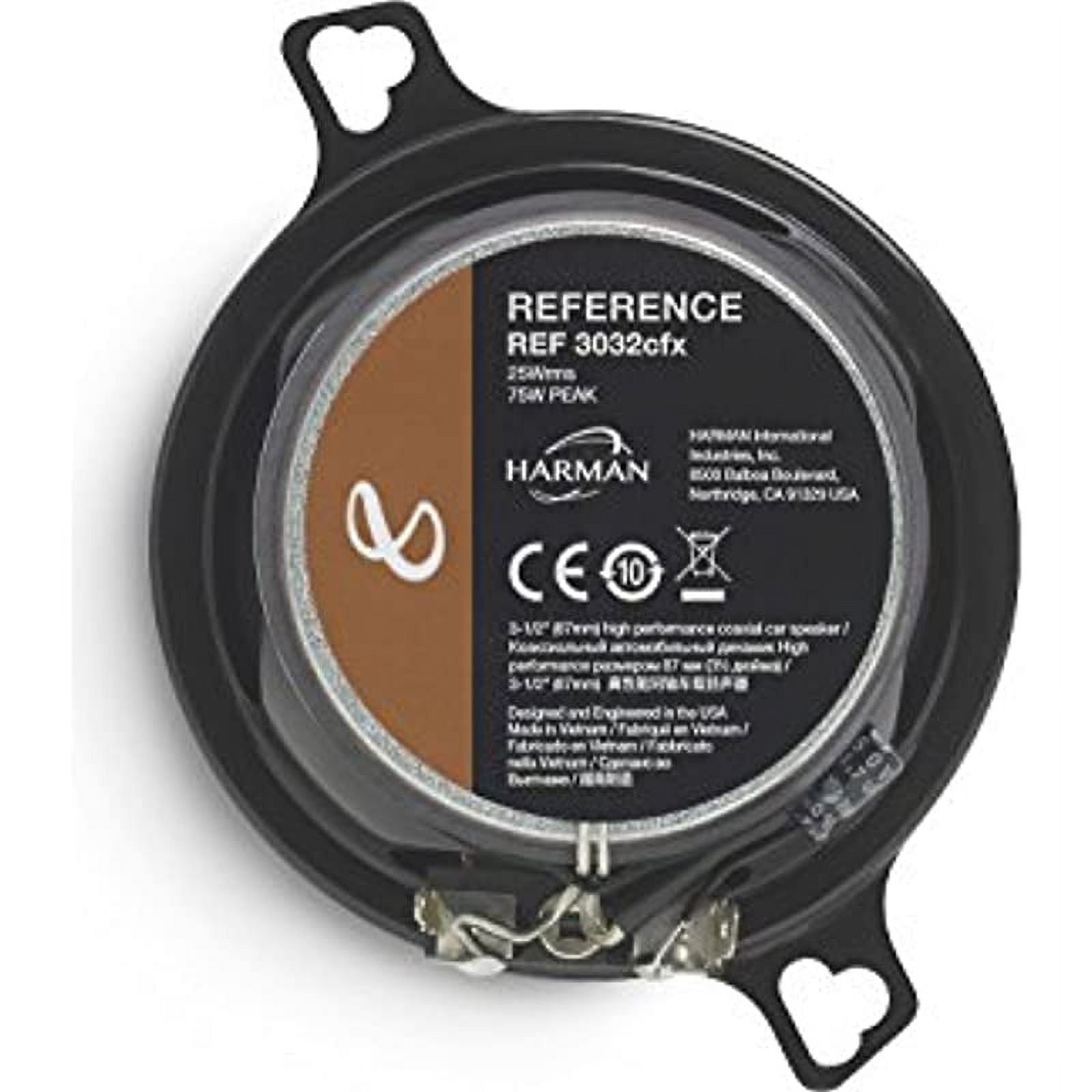 Infinity REF-3032CFX 3-1/2" 2-Way Car Speakers - Pair