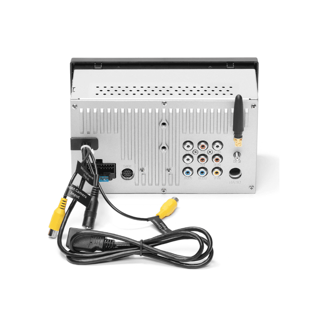 Boss Audio 7" Double DIN Touchscreen Bluetooth SXM CarPlay Android Auto AM FM No DVD.