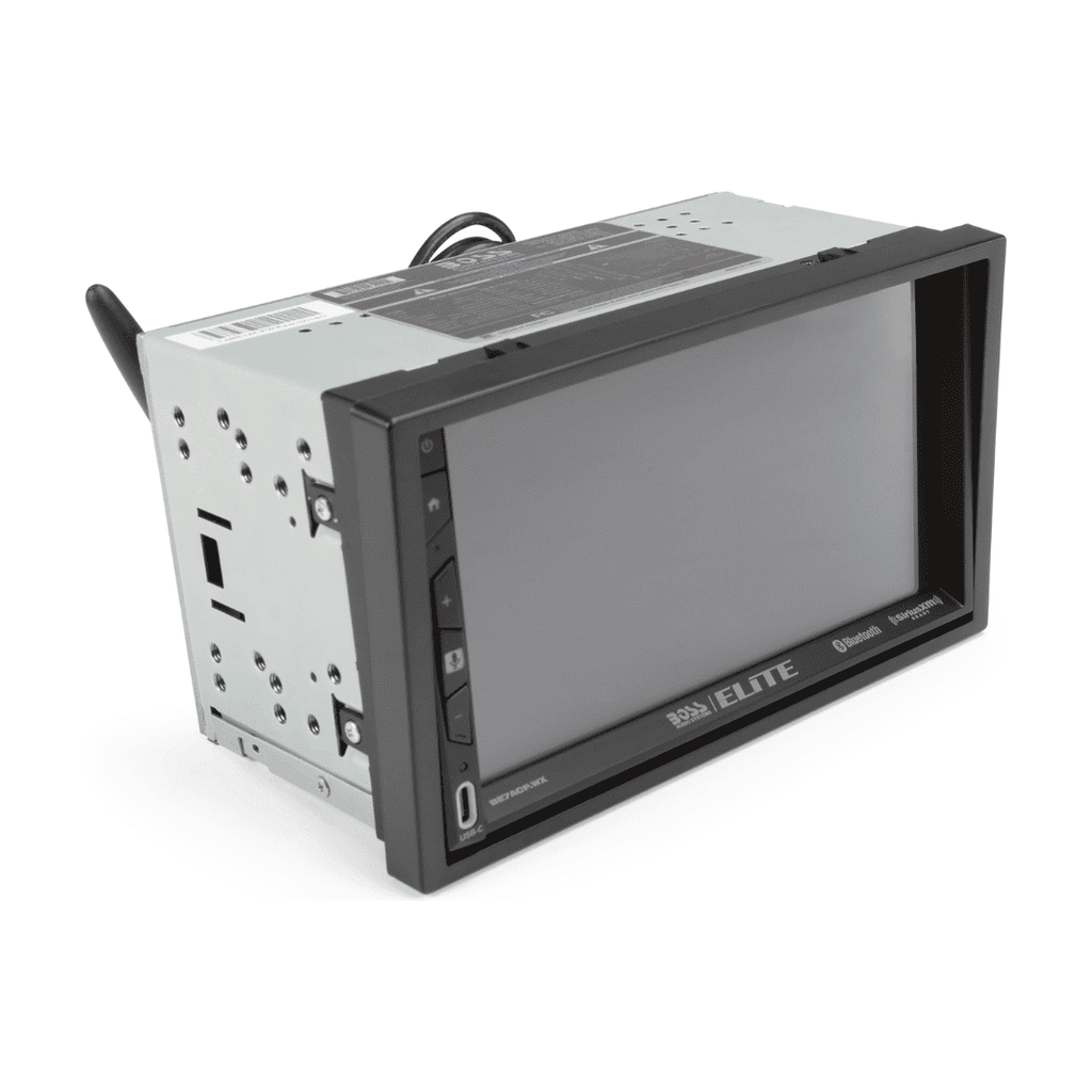 Boss Audio 7" Double DIN Touchscreen Bluetooth SXM CarPlay Android Auto AM FM No DVD.