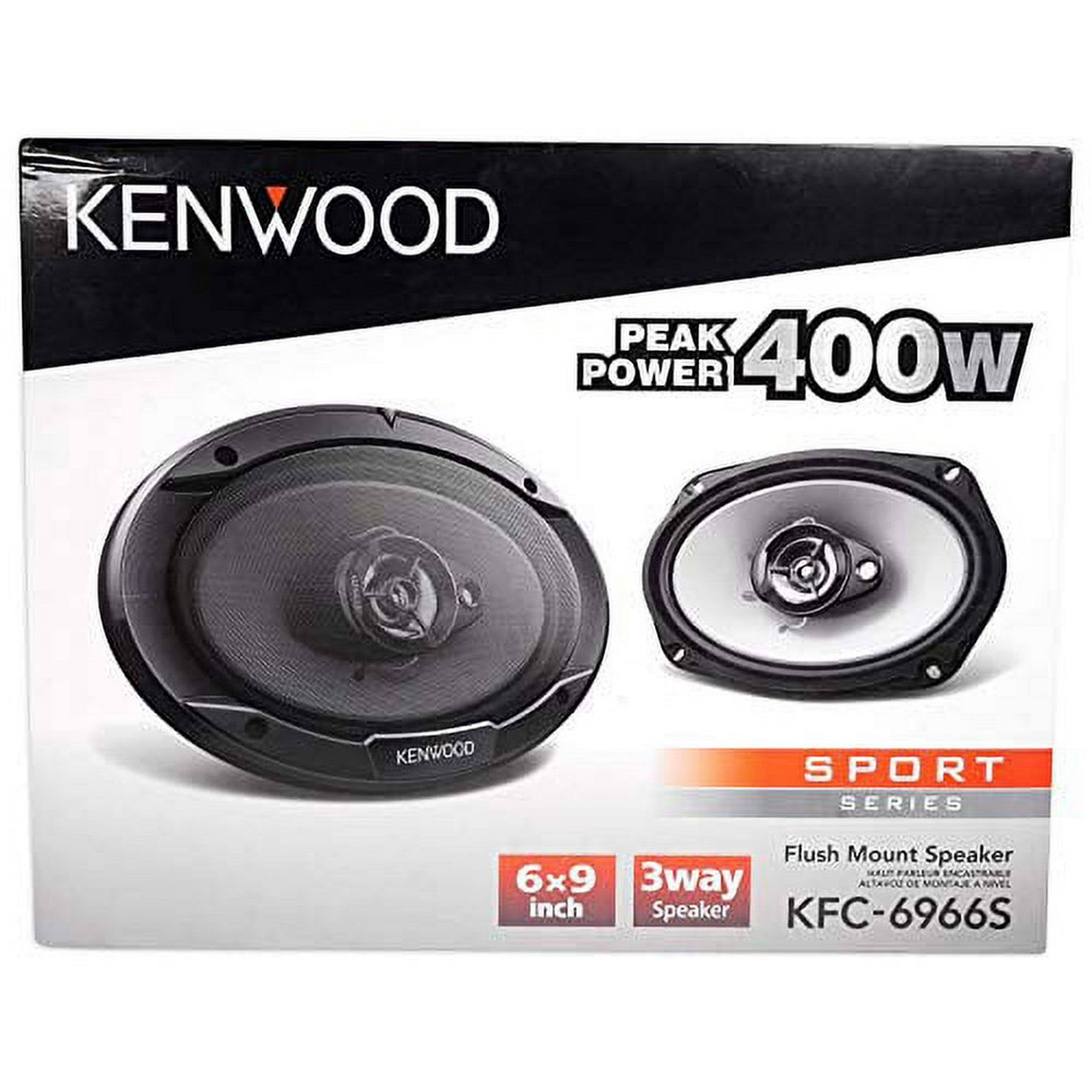 Kenwood Speaker 6"X 9" 3-Way Speaker