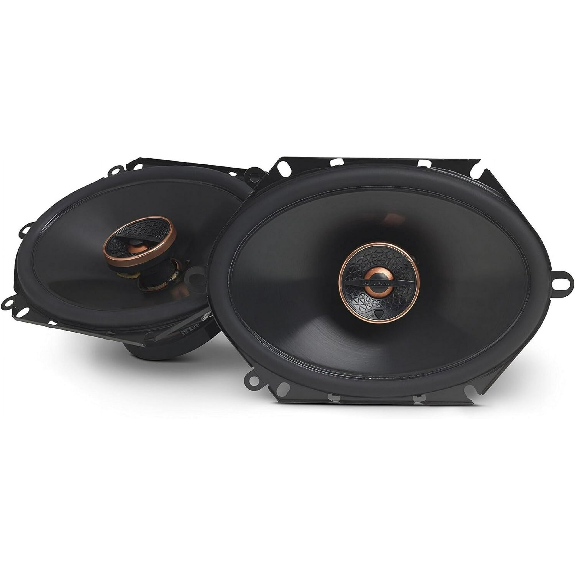 Infinity 6x8 2-Way Car Speakers - Pair (Black)
