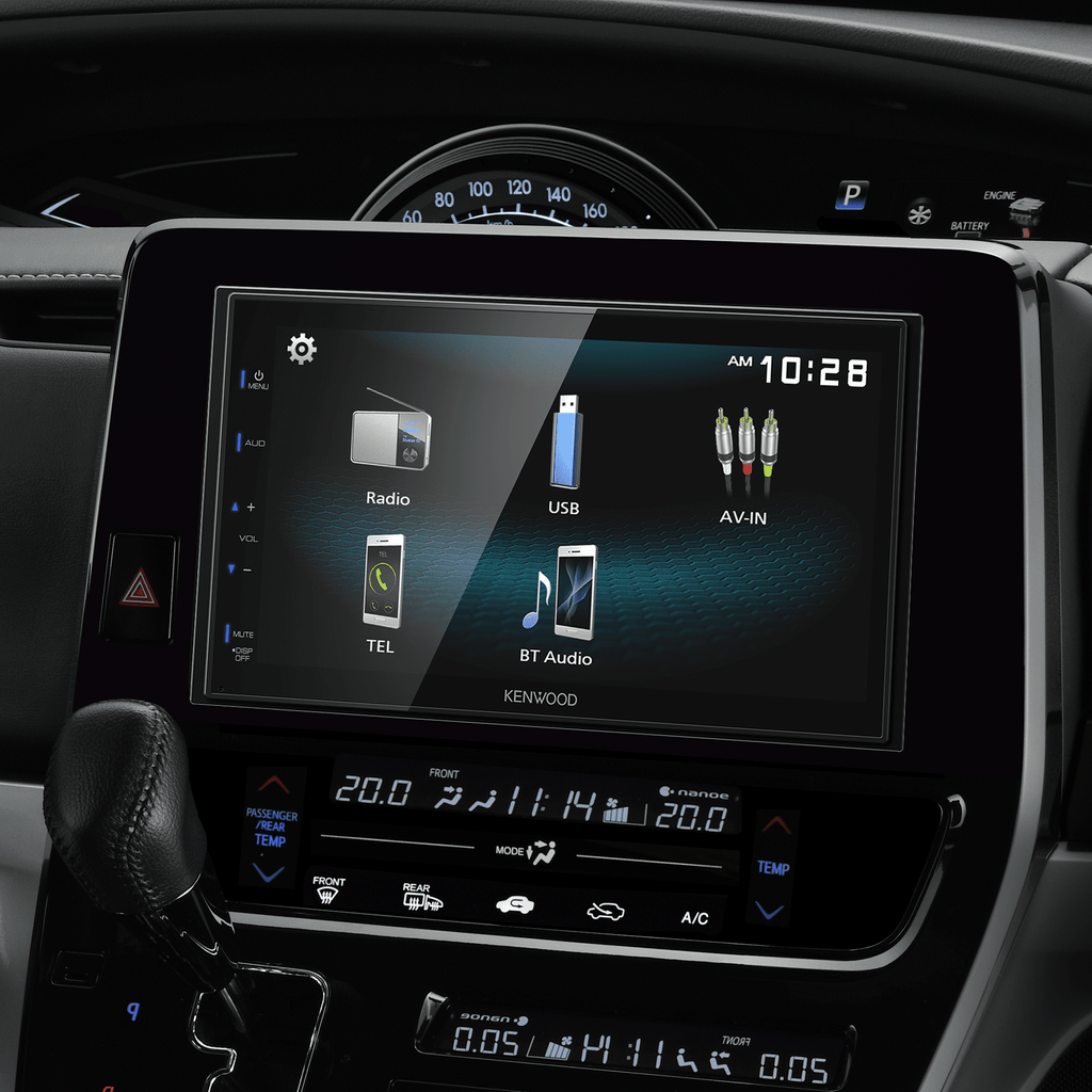 KENWOOD  2-DIN Car Stereo with 6.8" Touchscreen, Bluetooth and Back-up Camera Input (New)