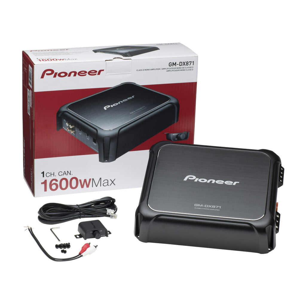 Pioneer  1-Channel – Class D, 1600 W Max Power – Digital Amplifier