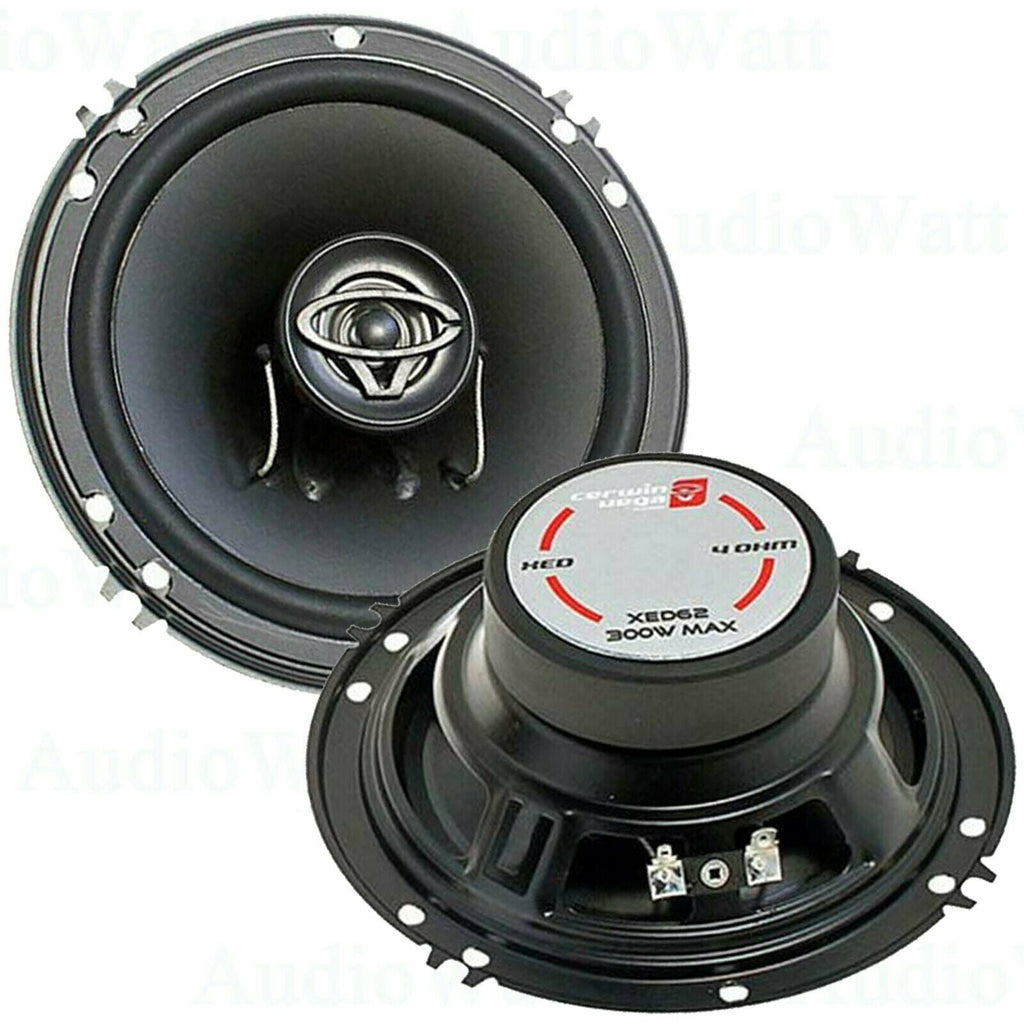 Cerwin Vega Mbile 300W 6.5" XED Series 2-Way Coaxial Car Speakers