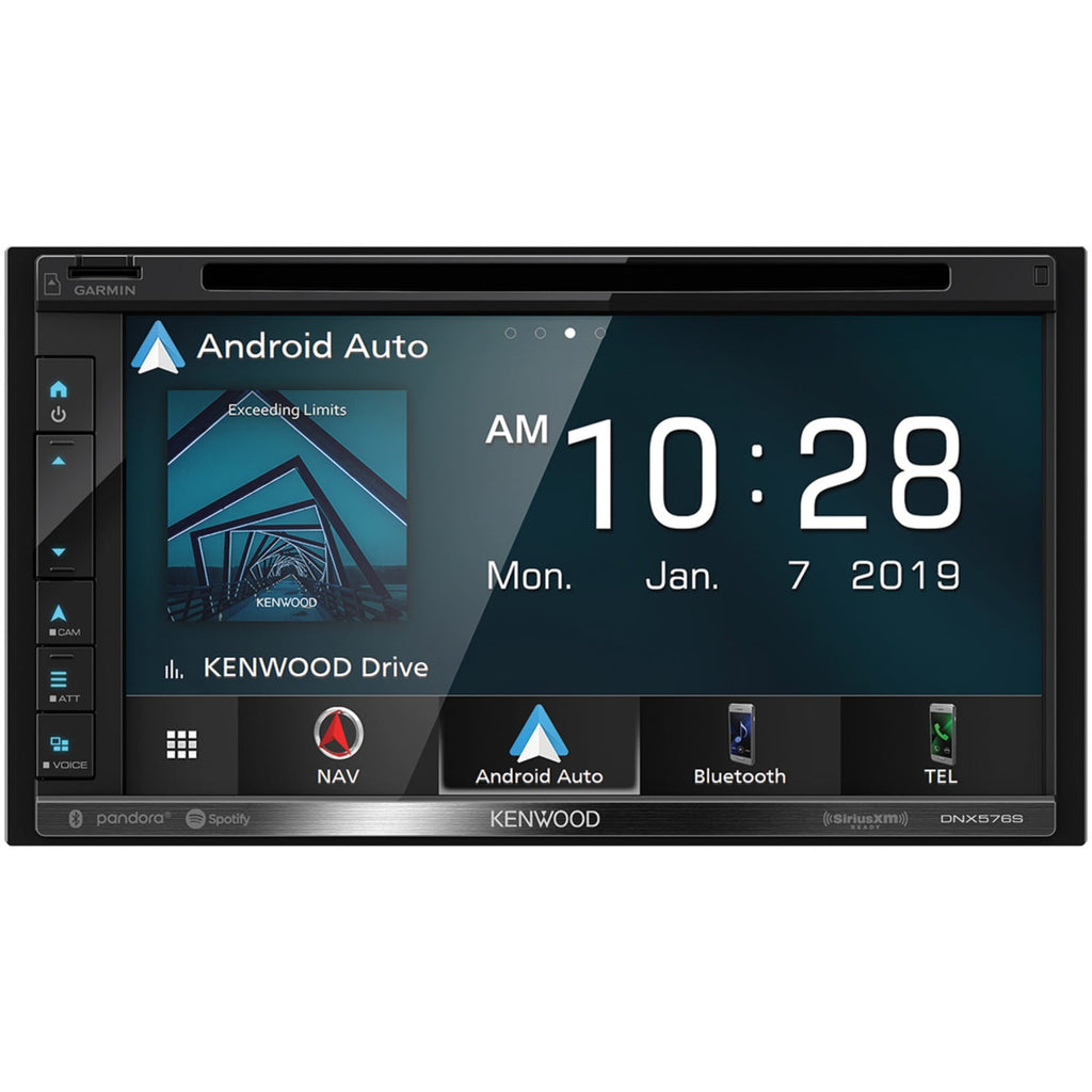 KENWOOD Garmin Integreded Dash 6.8-Inch Double-DIN In-Dash Navigation DVD Receiver with Bluetooth, Apple CarPlay, Android Auto, and SiriusXM Ready