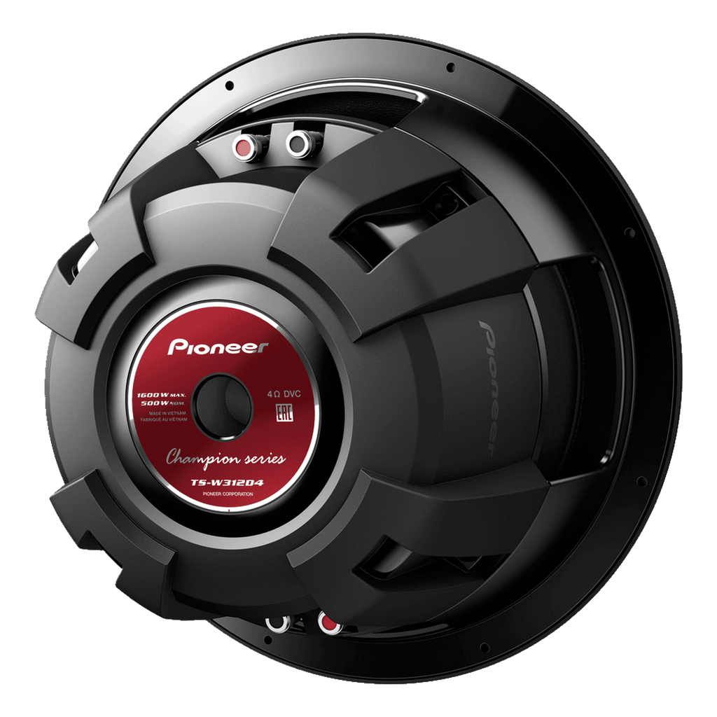 Pioneer Champion Series 12" 1500 Watt Dual 4 Ohm Voice Coil DVC Car Subwoofer