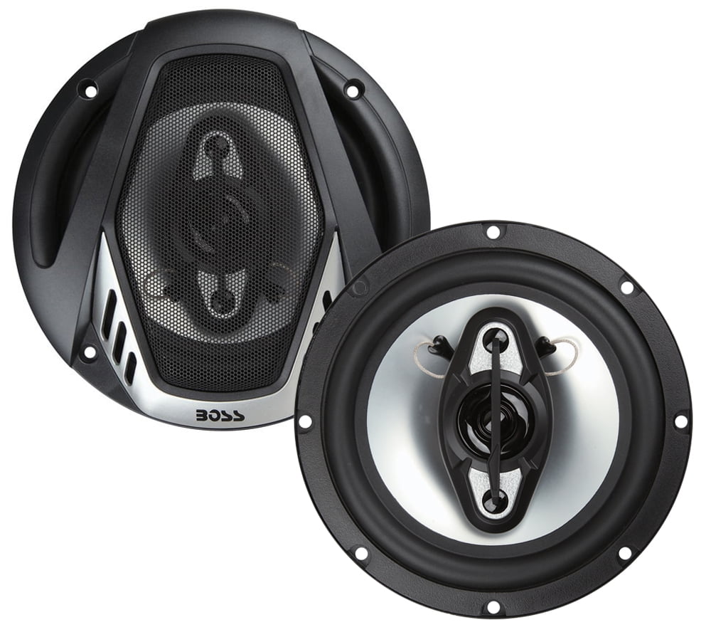 BOSS Audio Onyx Series 6.5 inch Car Stereo Door Speakers - 400 Watts Max, 4 Way, Full Range Audio, Tweeters, Coaxial, Sold in Pairs