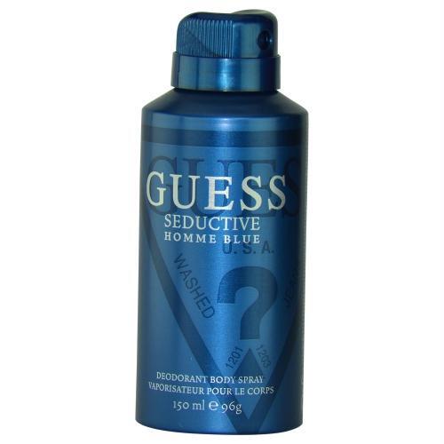 Guess Seductive Blue Body Spray de 6.0 Oz.