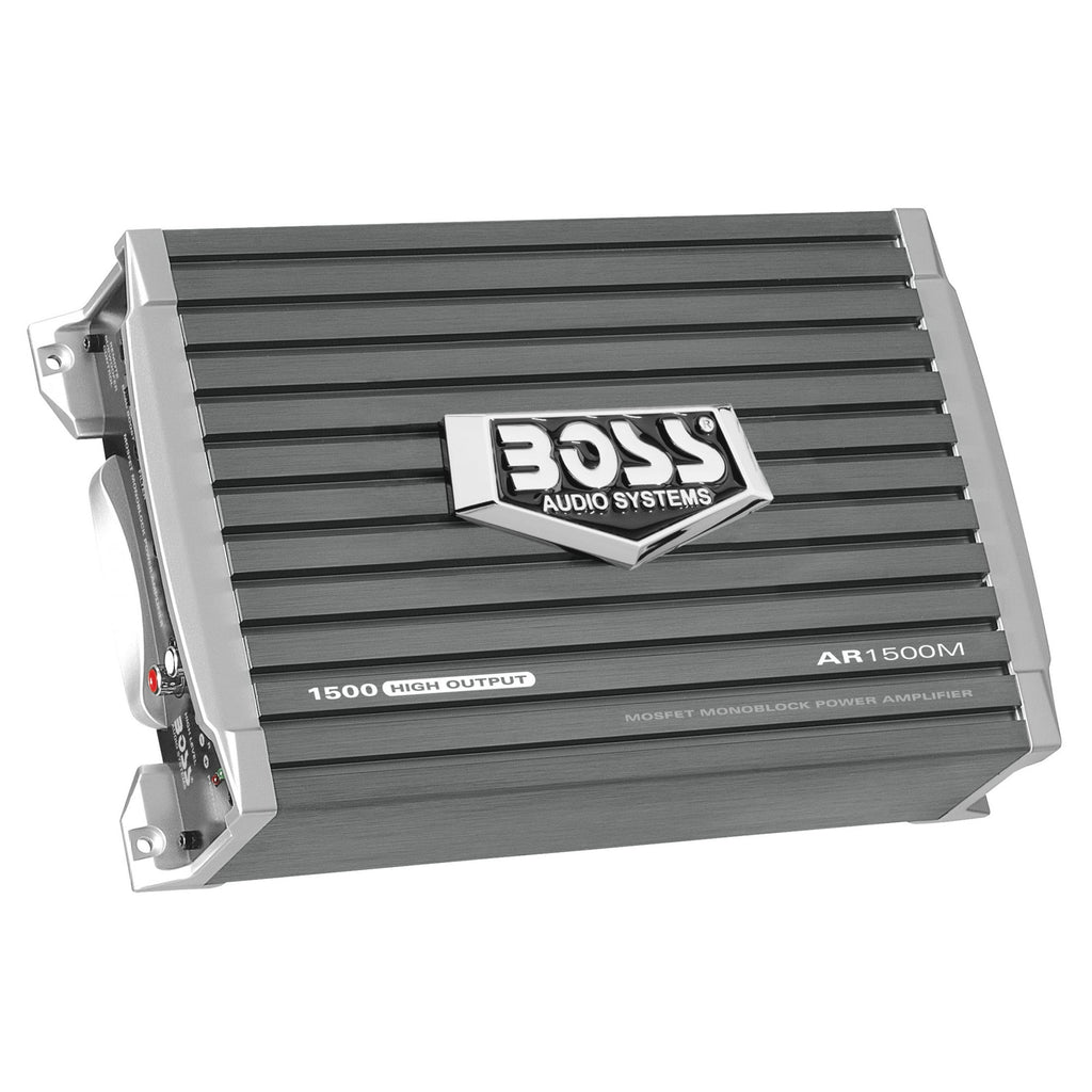 Boss Compact Mosfet Monoblock Vehicle Audio Amplifier, 4.4 lb
