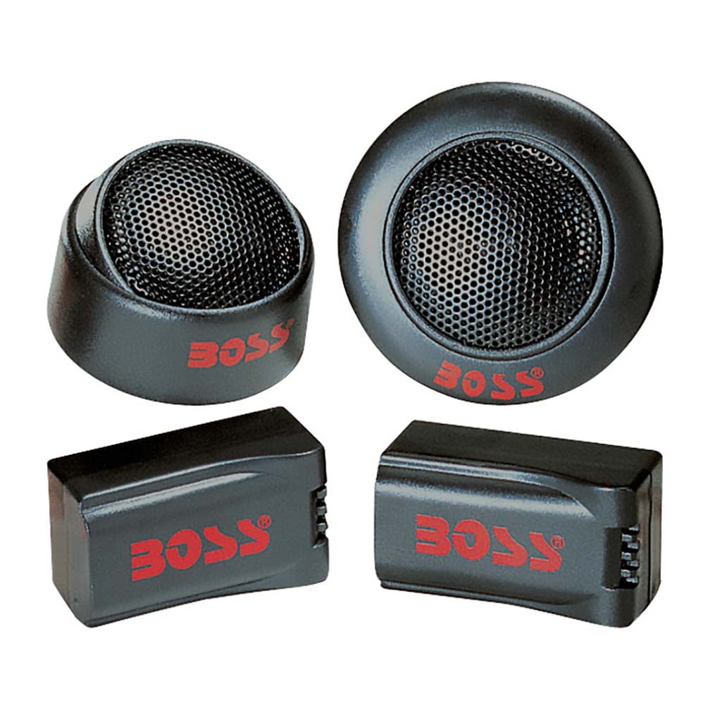 Boss Tw15 250W 1 Micro-Dome Tweeter W/ X-Over (Sold As Pair)