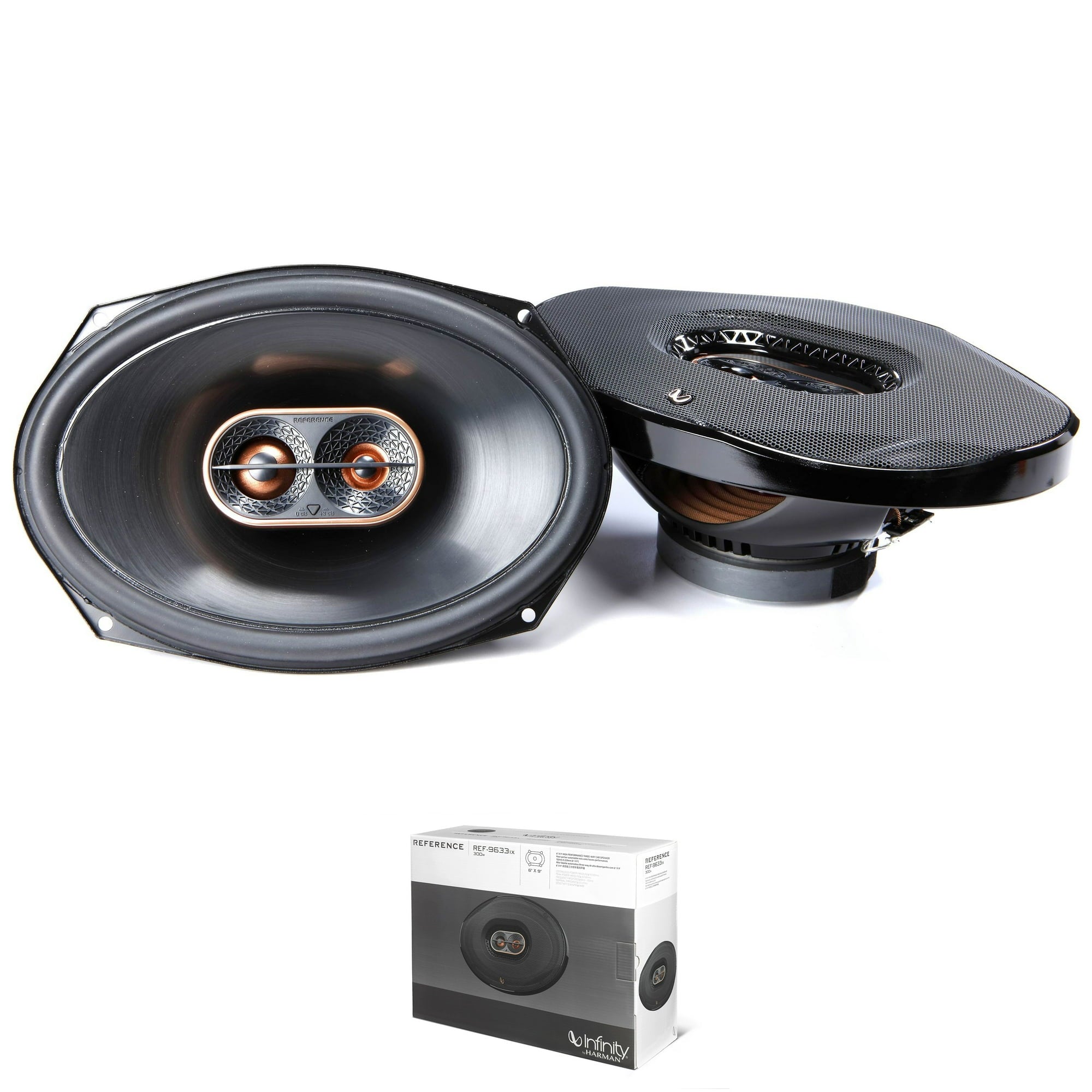 Infinity Reference 6"x 9" 3 Way Car Speakers Pair
