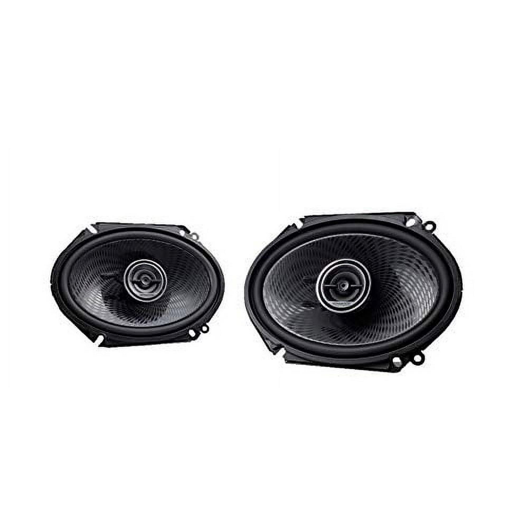 Kenwood 6x8 Inch 360 Watt Oval Custom Fit 2 Way Car Speakers (Pair)
