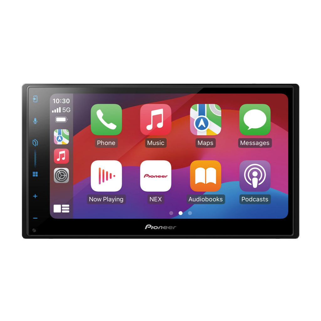 Pioneer 6.8" - Apple CarPlay®, Android Auto™, Amazon Alexa via Pioneer Vozsis, Bluetoot