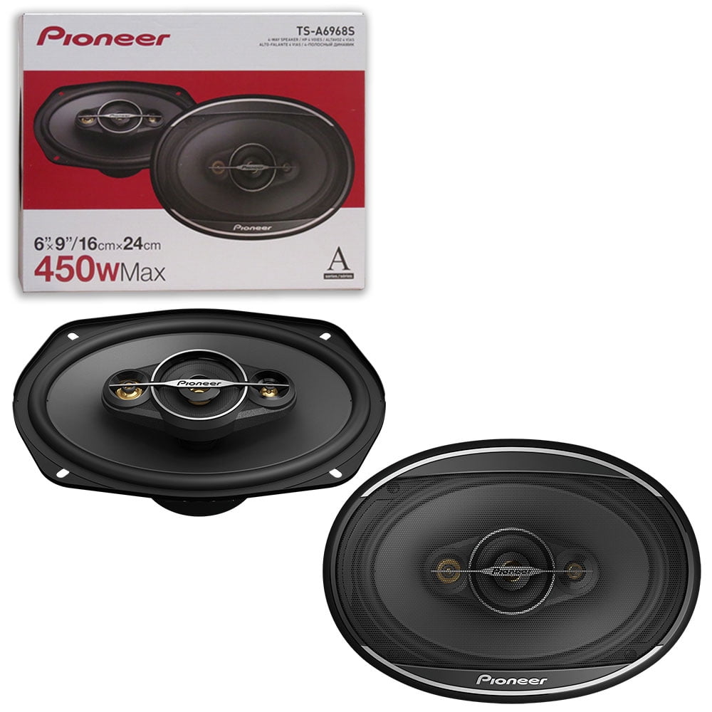 Pioneer 450 Watts Car Audio Coaxial Speakers, 6" x 9"