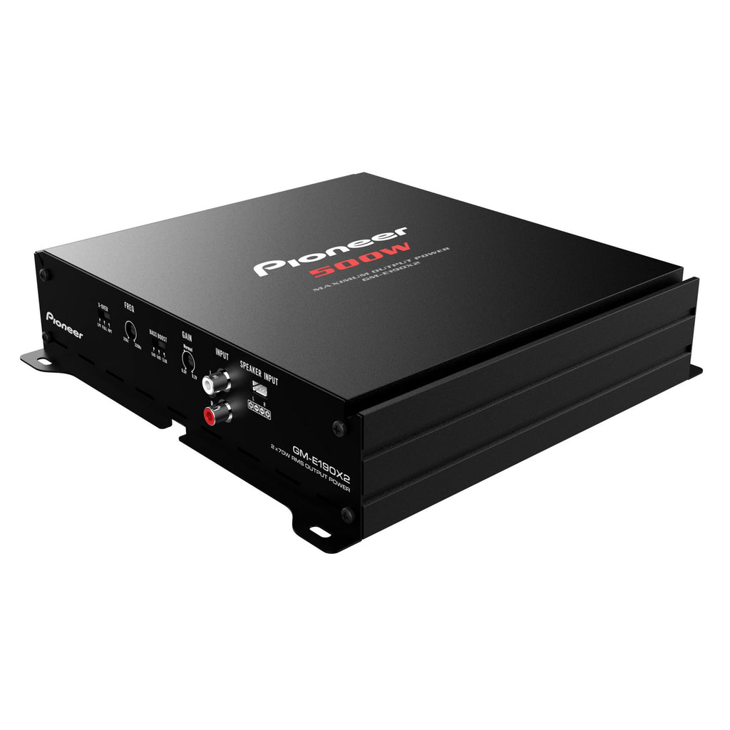 Pioneer  2-Channel - Class AB, 500w Max Power - Bridgeable Amplifier