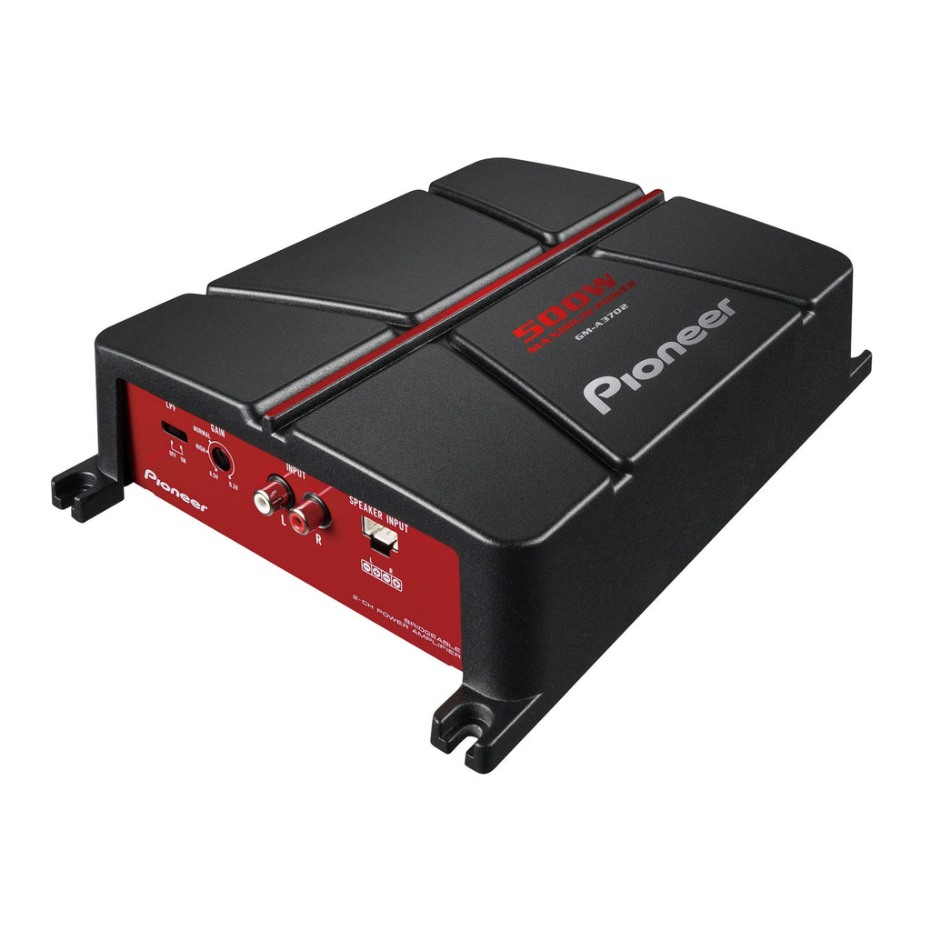 Pioneer 2-Channel - Class AB, 500W Max Power - Bridgeable Amplifier
