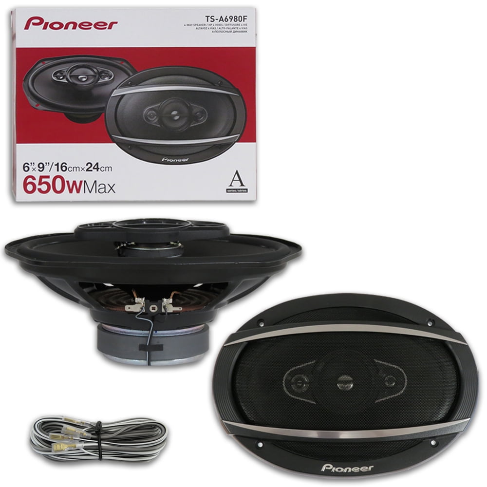 Pioneer 6" X 9" 6x9-inch 4-way Car Audio Coaxial Speaker 650 Watts