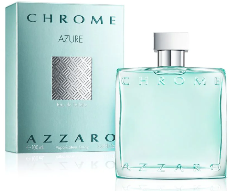 Perfume Azzaro Chrome Azure de 3.4 Oz.