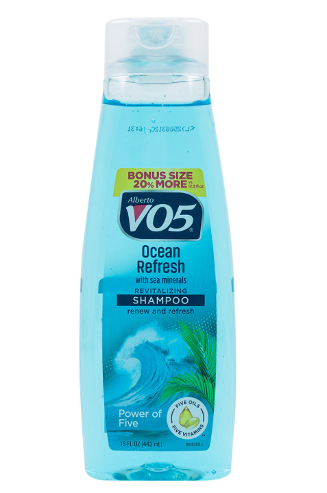 Shampoo Alberto Vo5 Com Fragrancia Ocean Fresh Revitalizador de 15Oz.