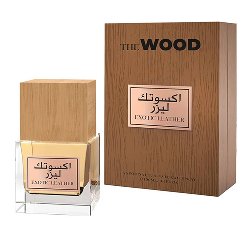 A Madeira Exotica com Couro Perfume de 3.4oz.