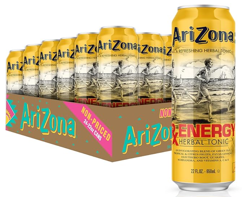 ARIZONA RX ENERGY HERBAL TONIC 22oz