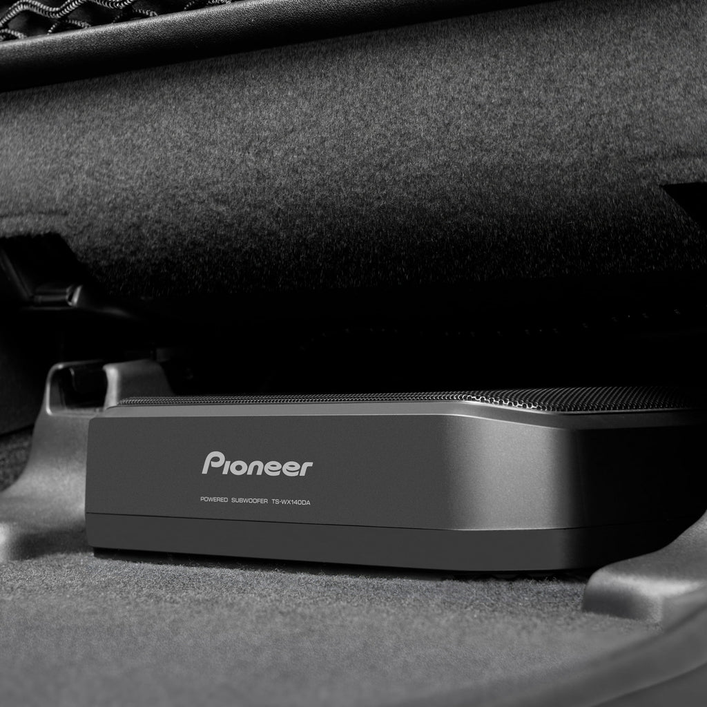 Pioneer  Compact Amplified Subwoofer with a built-in 170 Watts (Max.) amplifier for under-