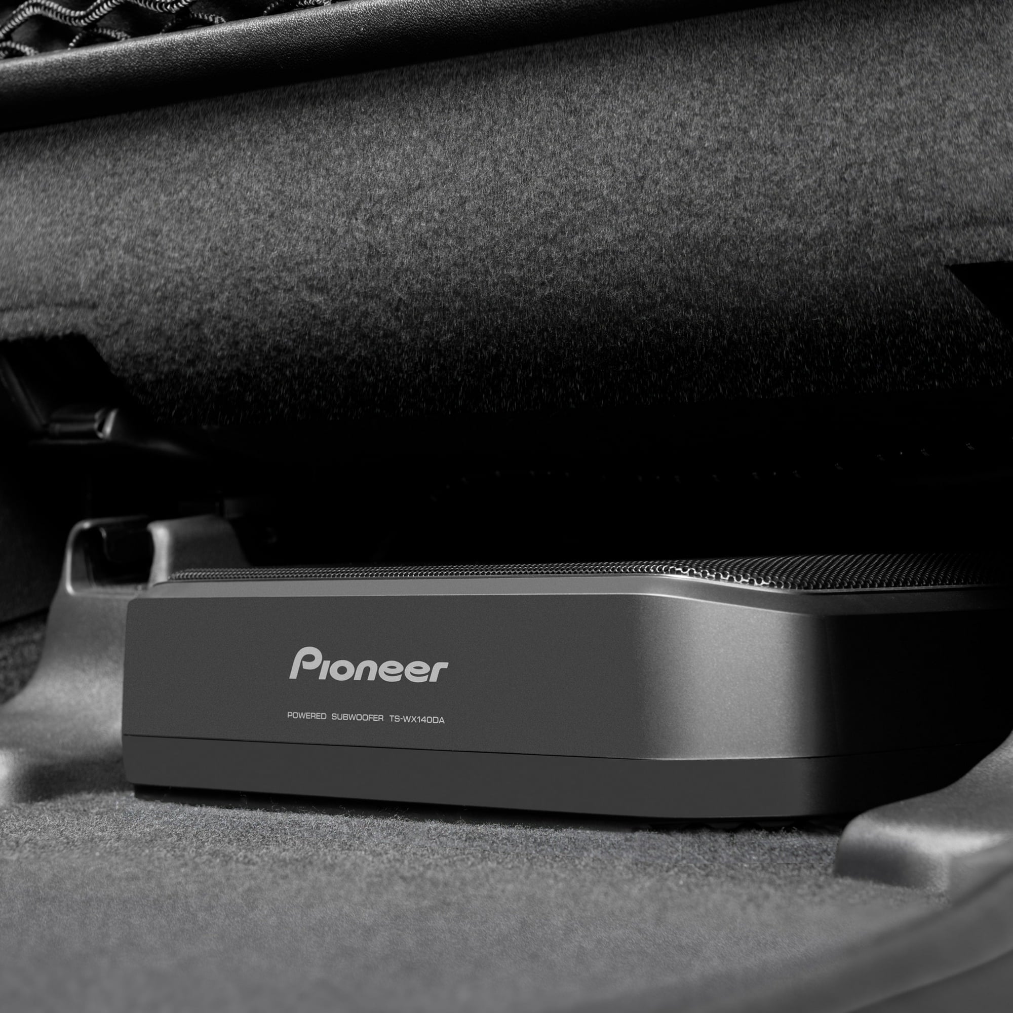 Pioneer  Compact Amplified Subwoofer with a built-in 170 Watts (Max.) amplifier for under-