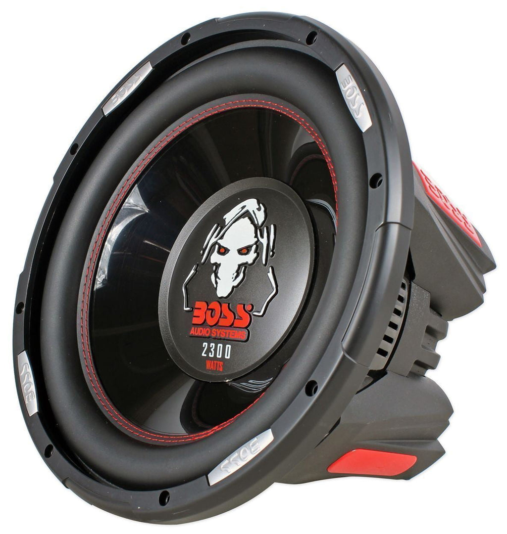 Boss 12" Dual 4-Ohm Voice Coil Subwoofer (One Subwoofer)