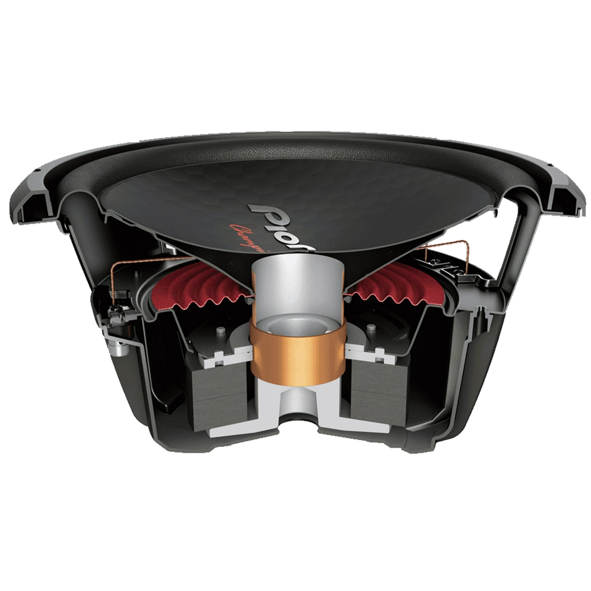 Pioneer Champion Series 12" 1500 Watt Dual 4 Ohm Voice Coil DVC Car Subwoofer