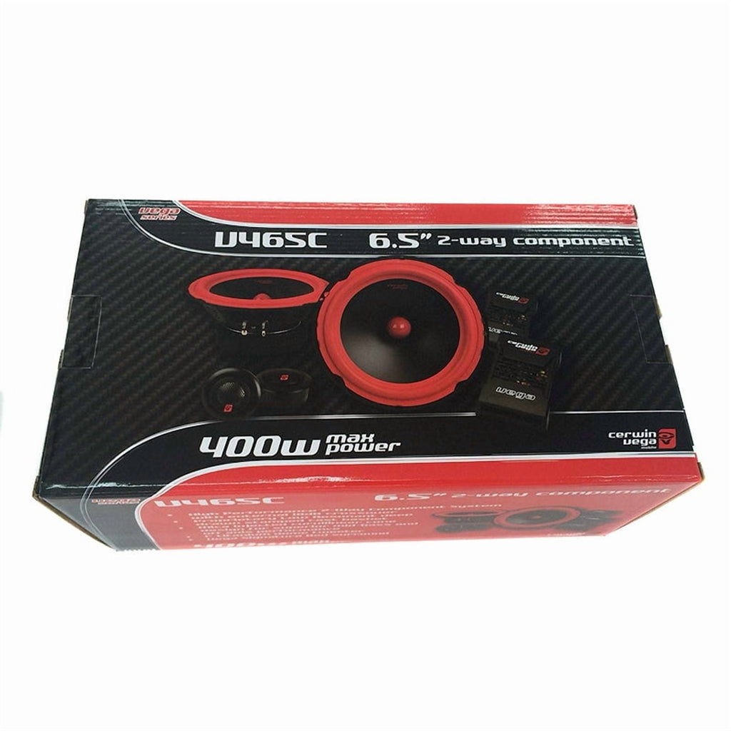 Cerwin-Vega Vega Series 6.5" 400W 2-Way Component Car Speakers