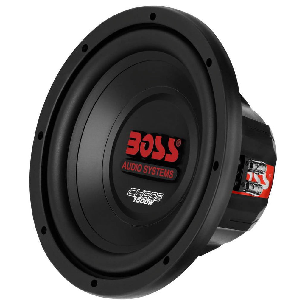 Boss 10" 3000W Car Subwoofers Subs Woofers 4 Ohm Vented Box Enclosure Pair.