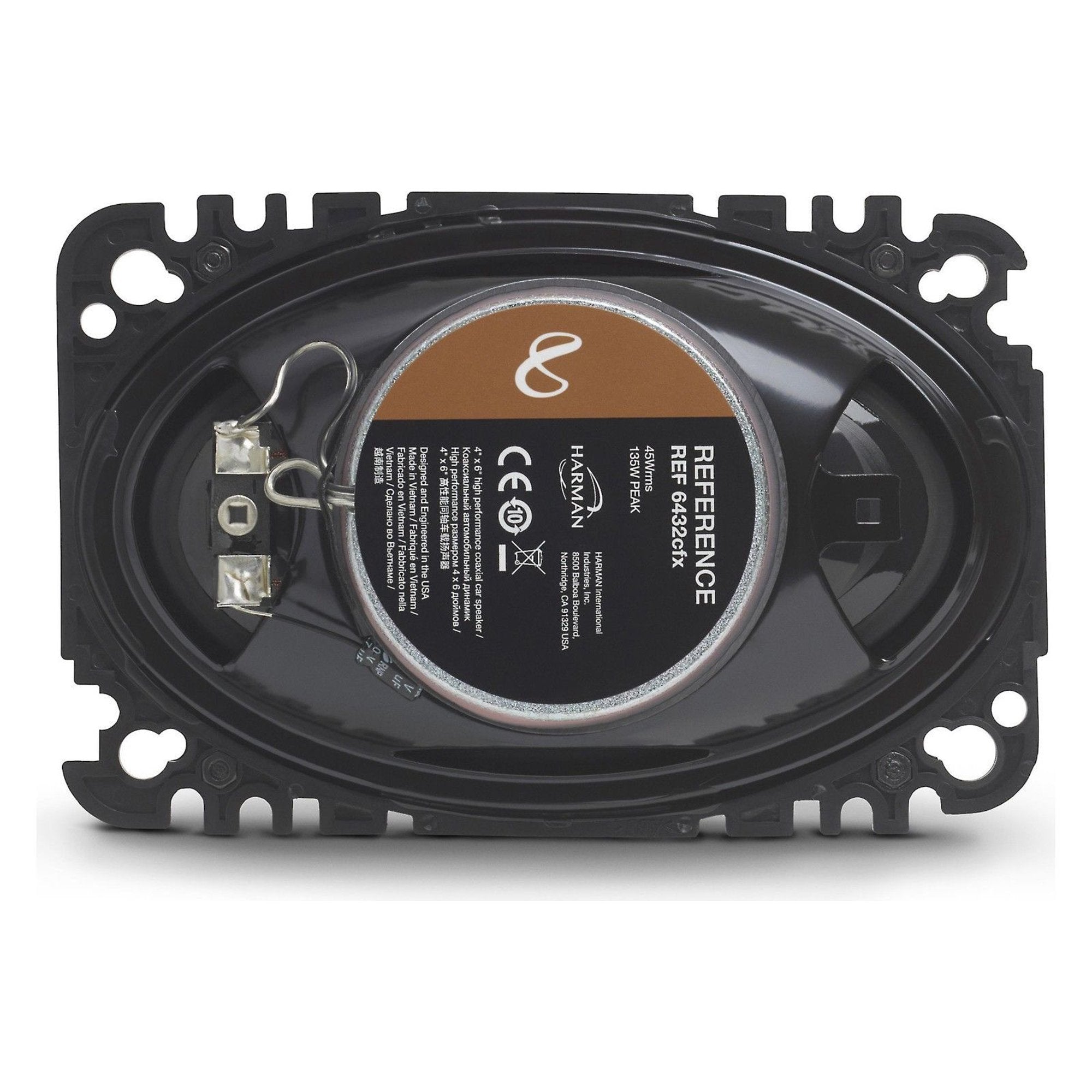 Infinity 4"x6" 2-way Car Speakers - Pair