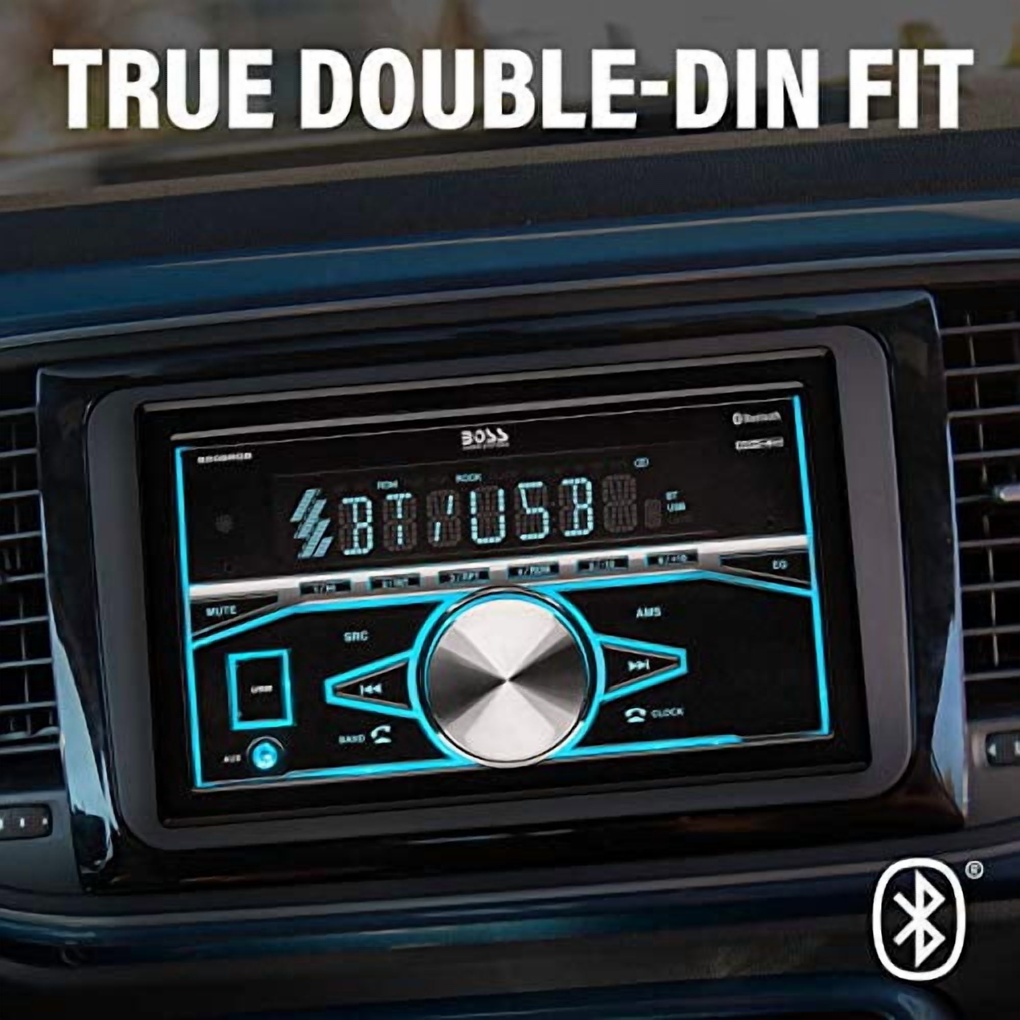 BOSS Audio Systems Car Stereo Bluetooth, Multi Color