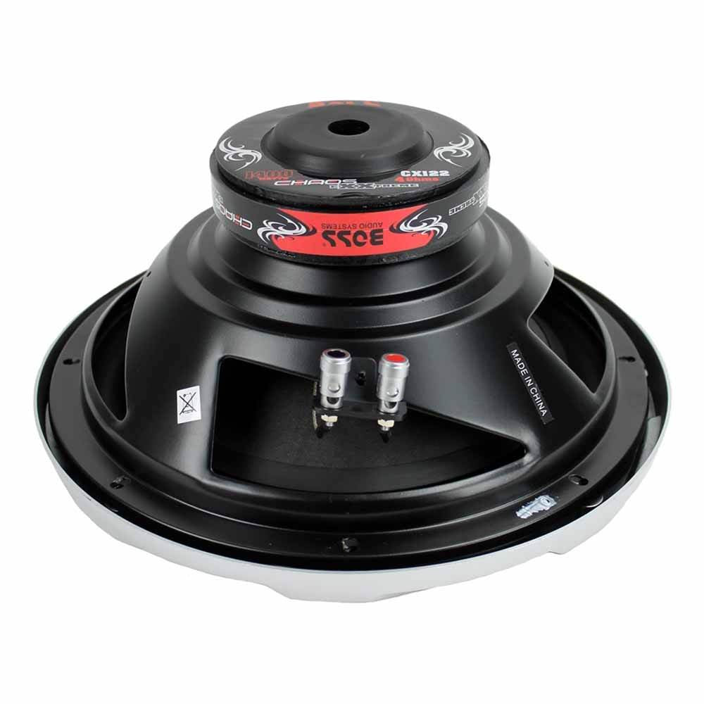 Boss  Chaos 12 Inch 1400 Watt 4 Ohm Car Audio Power Subwoofer.