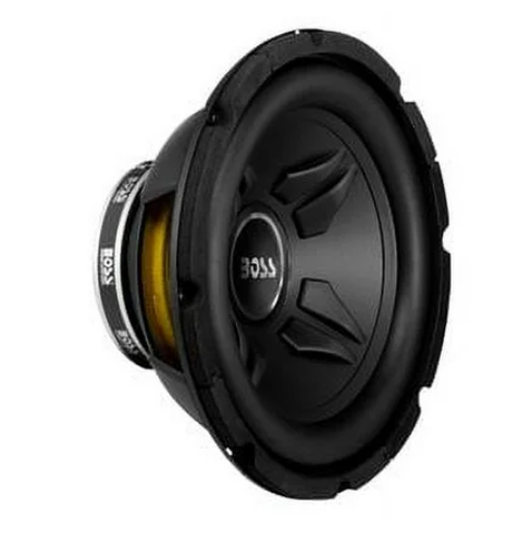 BOSS 800 Watts Max, Single 4 Ohm Voice Coil 10" Car Subwoofers.